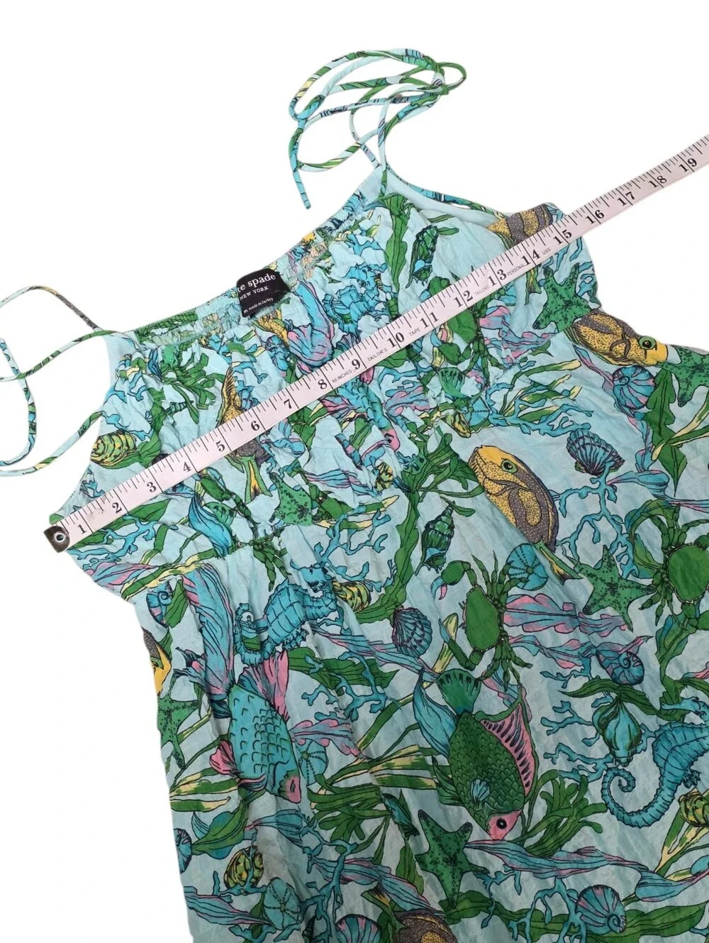 KATE SPADE UNDER THE SEA MAXI DRESS M
